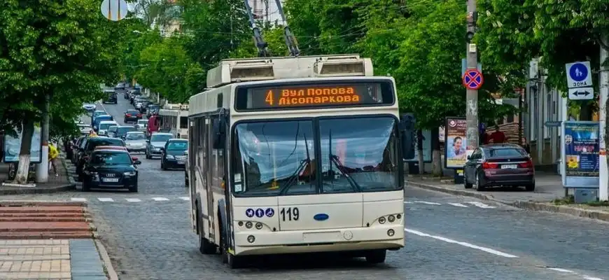 тролейбус у Кропивницькому