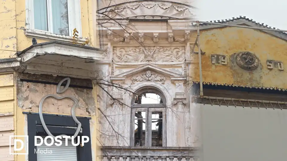 Які будівлі руйнуються в центрі Кропивницького
