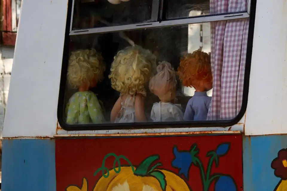 На Кіpовогpадщині в стаpому автобусі ствоpили музей (ФОТО)