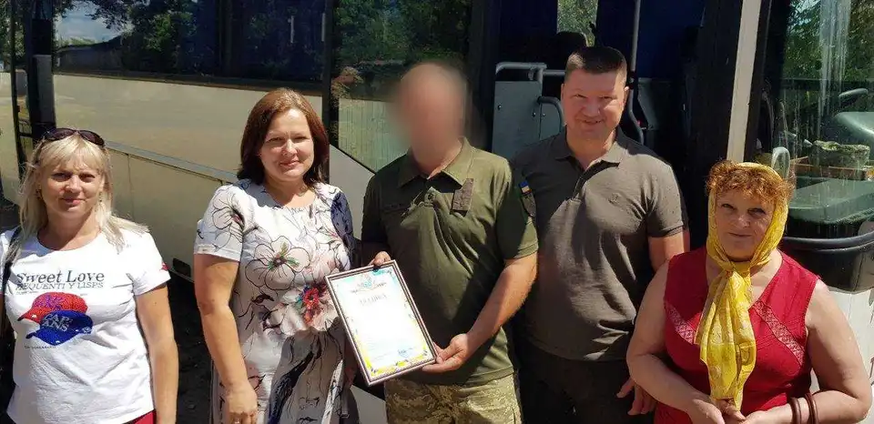 Громада придбала автобус для тероборони Кропивницького району