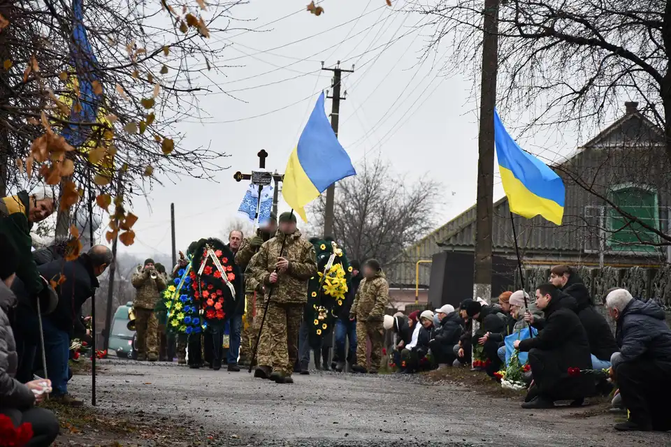 Прощання з військовим у Приютівській громаді