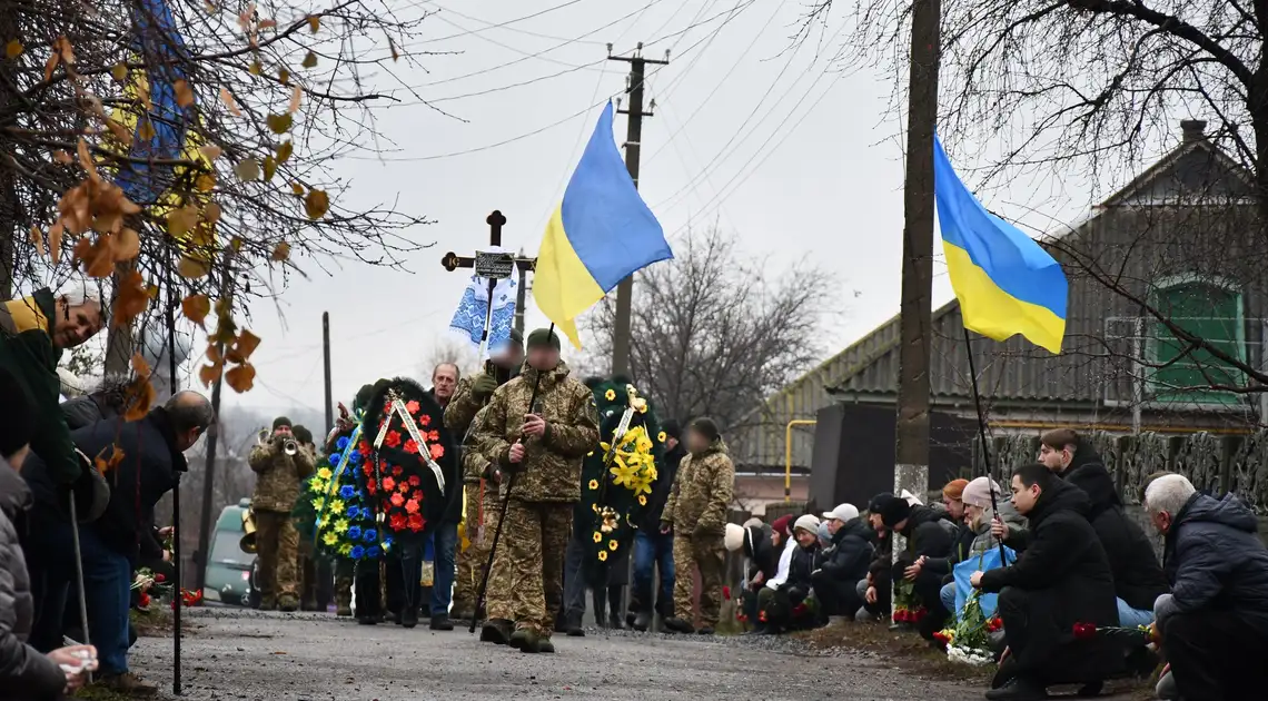 Прощання з військовим у Приютівській громаді