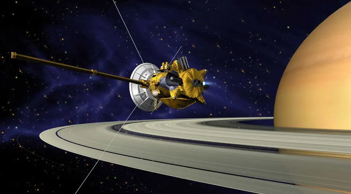 NASA продемонструвало проліт Cassini між кільцями Сатурна (ВІДЕО) фото 1