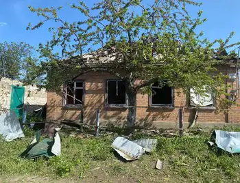 зруйнований росіянами будинок у Кропивницькому районі