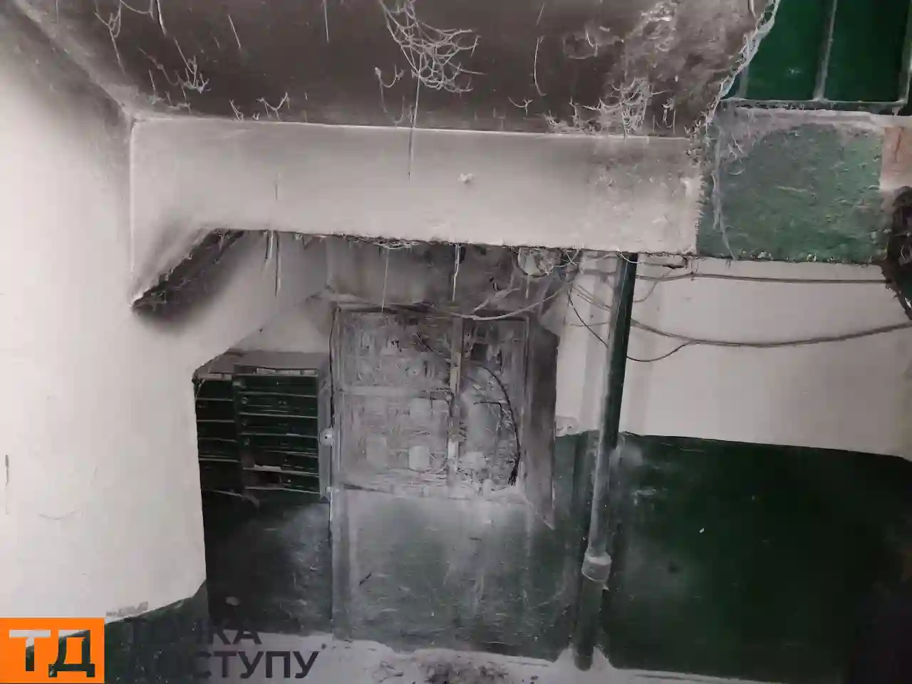 Пожежа на Незалежності у Кропивницькому