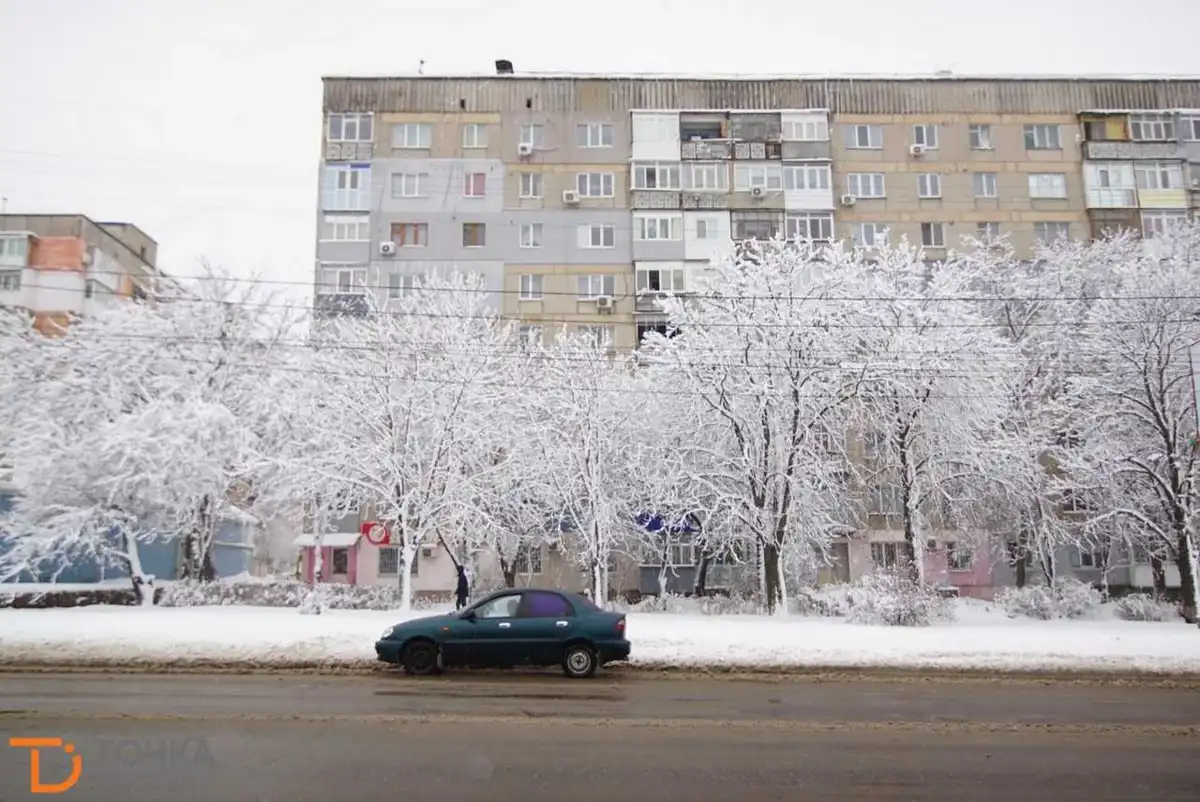 сніг у Кропивницькому