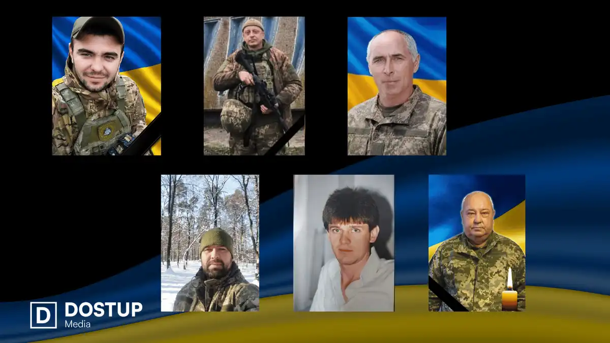 Загиблі військові ЗСУ Максим Вербицький з Рівнянської громади, Кирило Шолом зі Світловодської, Юрій Зелінський, Микола Зарудній та Сергій Гутко з Кропивницької та Сергій Ковтун з Голованівської громади.