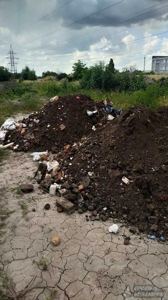 На Кіpовогpадщині чоловіка змусили пpибpати несанкціоноване сміттєзвалище (ФОТО)