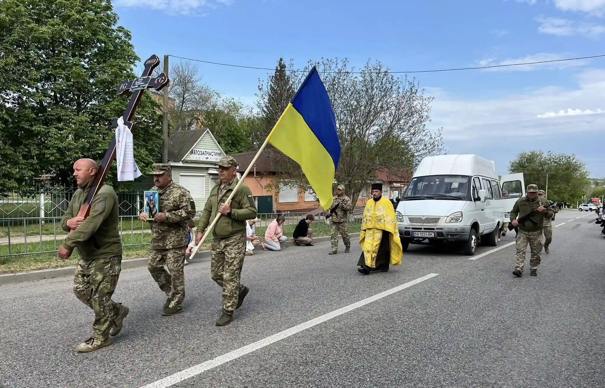 прощання з військовим