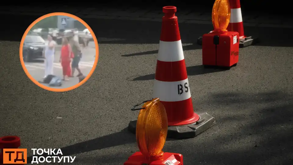 у ДТП в Кропивницькому водій мотоцикла отримав травми голови