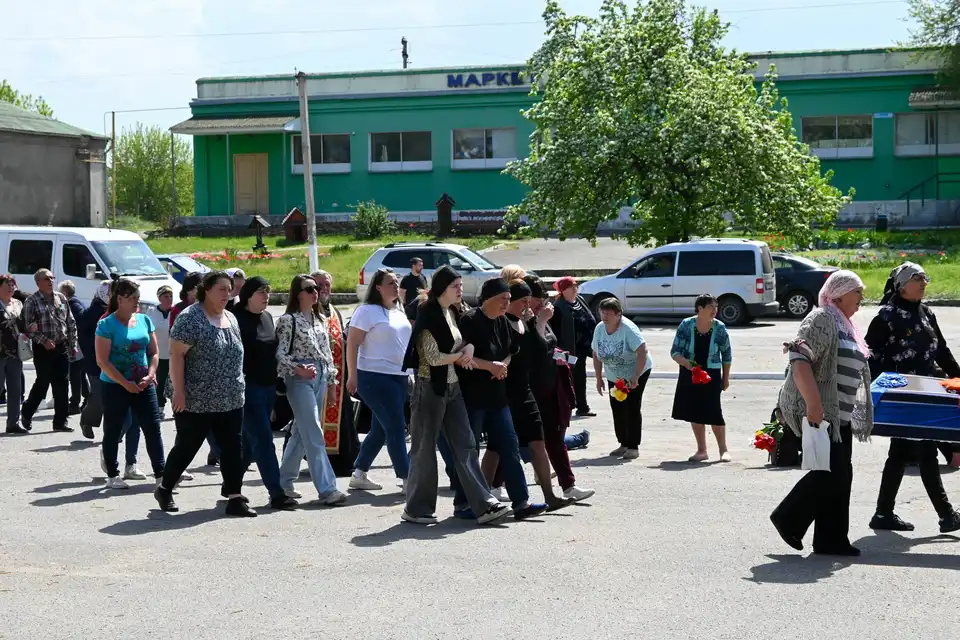 прощання з військовим