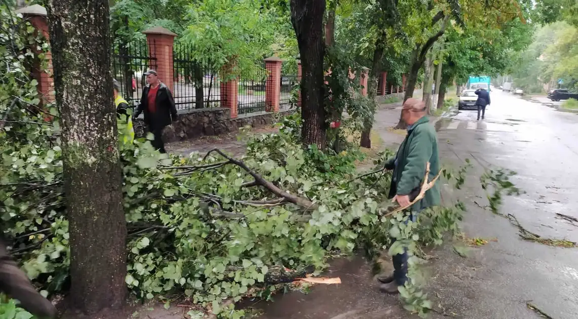 У Кропивницькому триває ліквідація наслідків негоди (ФОТО) фото 1