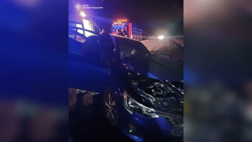 смертельна ДТП на Кіровоградщині: загинув водій 6 грудня
