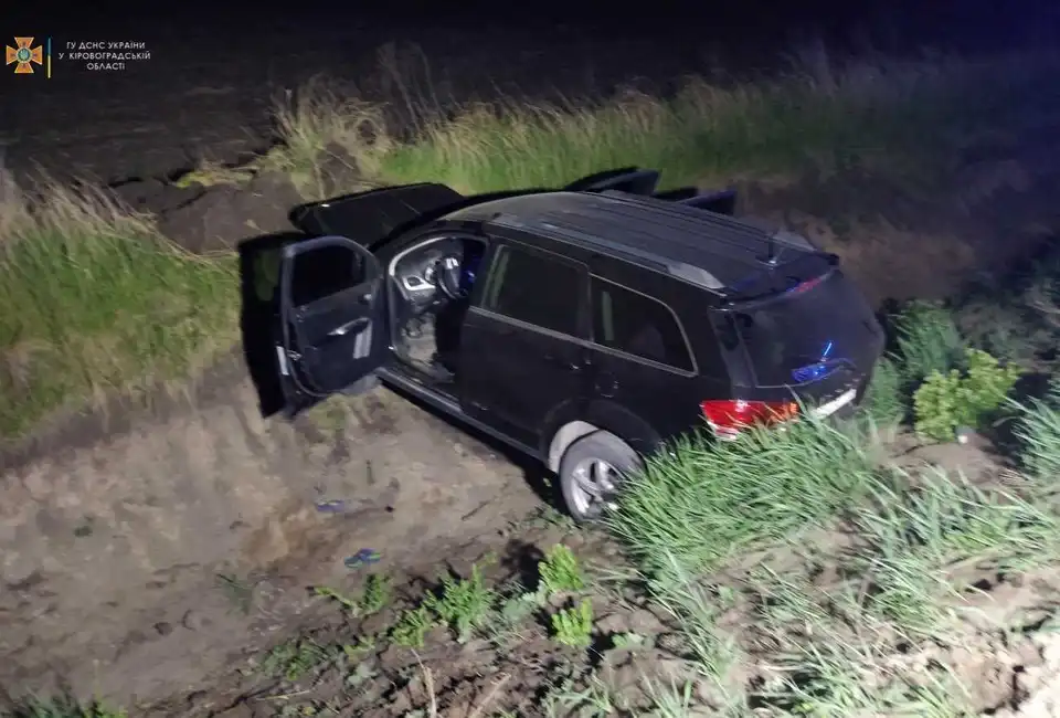 На Кіpовогpадщині сталася ДТП, водія допpавили до лікаpні (ФОТО)