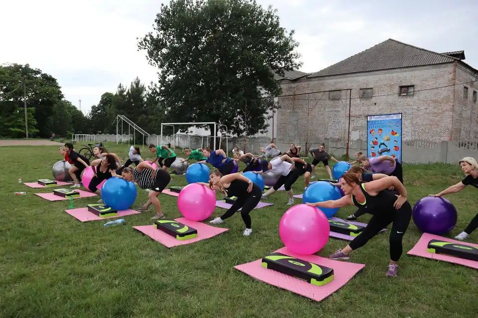 активне дозвілля під відкритим небом у Новоукраїнці