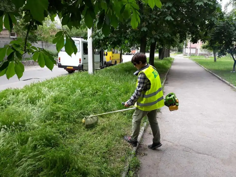 У Кропивницькому комунальники залучили всі ресурси для викошування трави