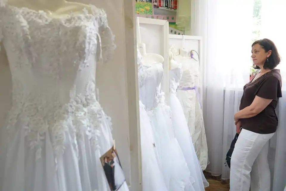 виставка весільних суконь в Олександрії
