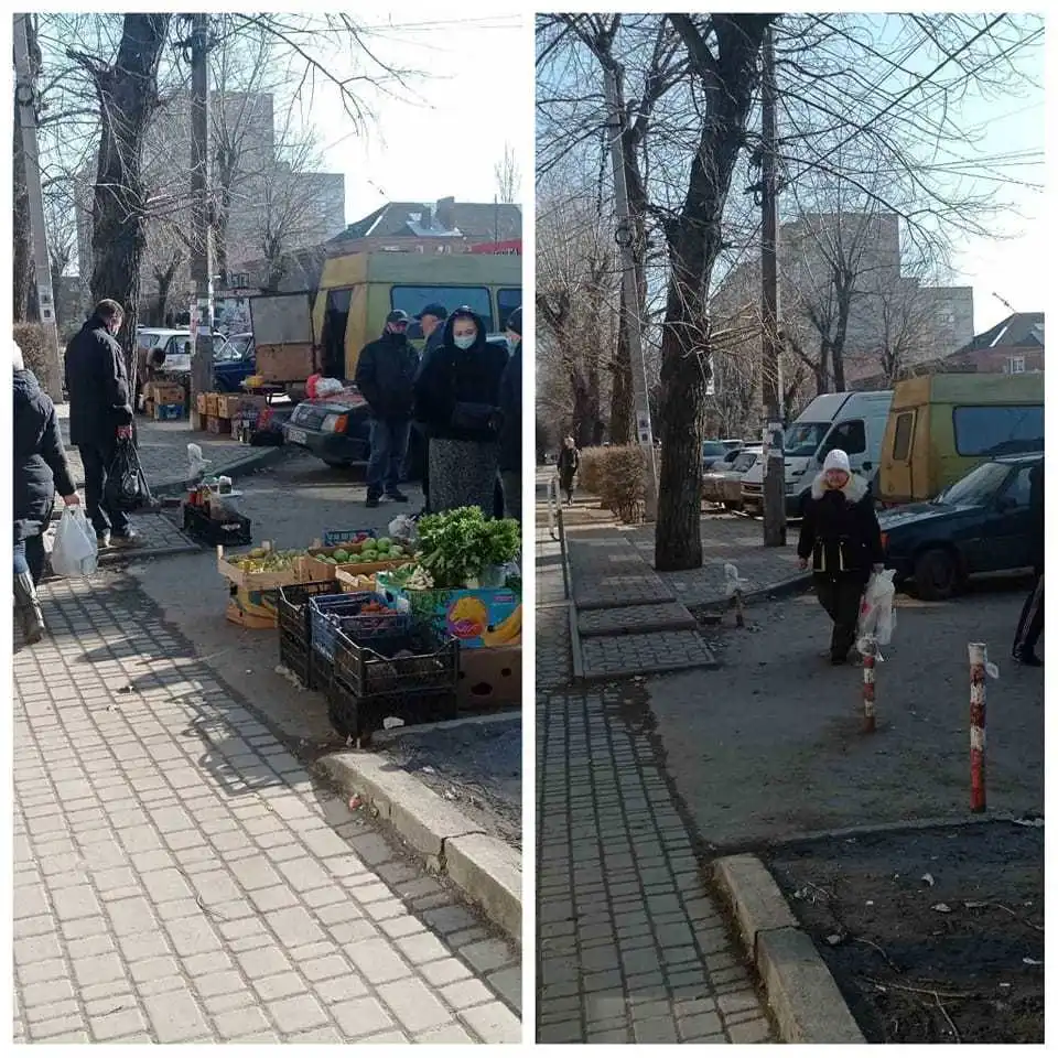 У Кропивницькому розігнали "стихійників" на вулиці Добровольського (ФОТО) фото 1