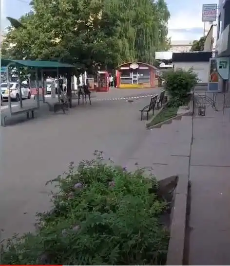 У центрі Кропивницького біля відділення банку знешкодили підозрілу валізу (ВІДЕО)