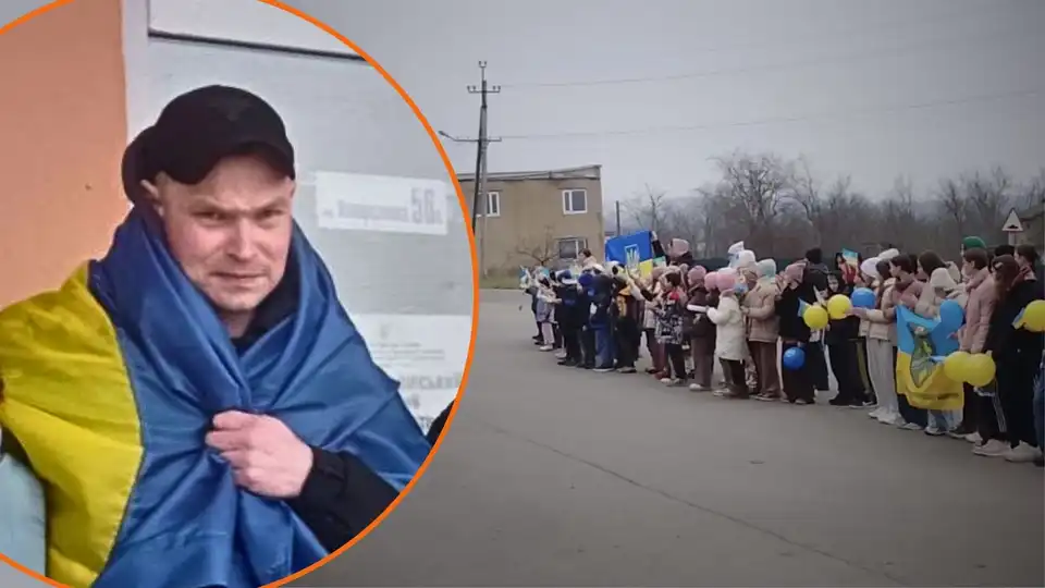 Після трьох з половиною років полону: на Кіровоградщині зустріли захисника Анатолія Бутакова фото 1