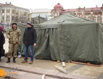 Учасники АТО вирішили припинити пікет у центрі Кіровограда фото 1