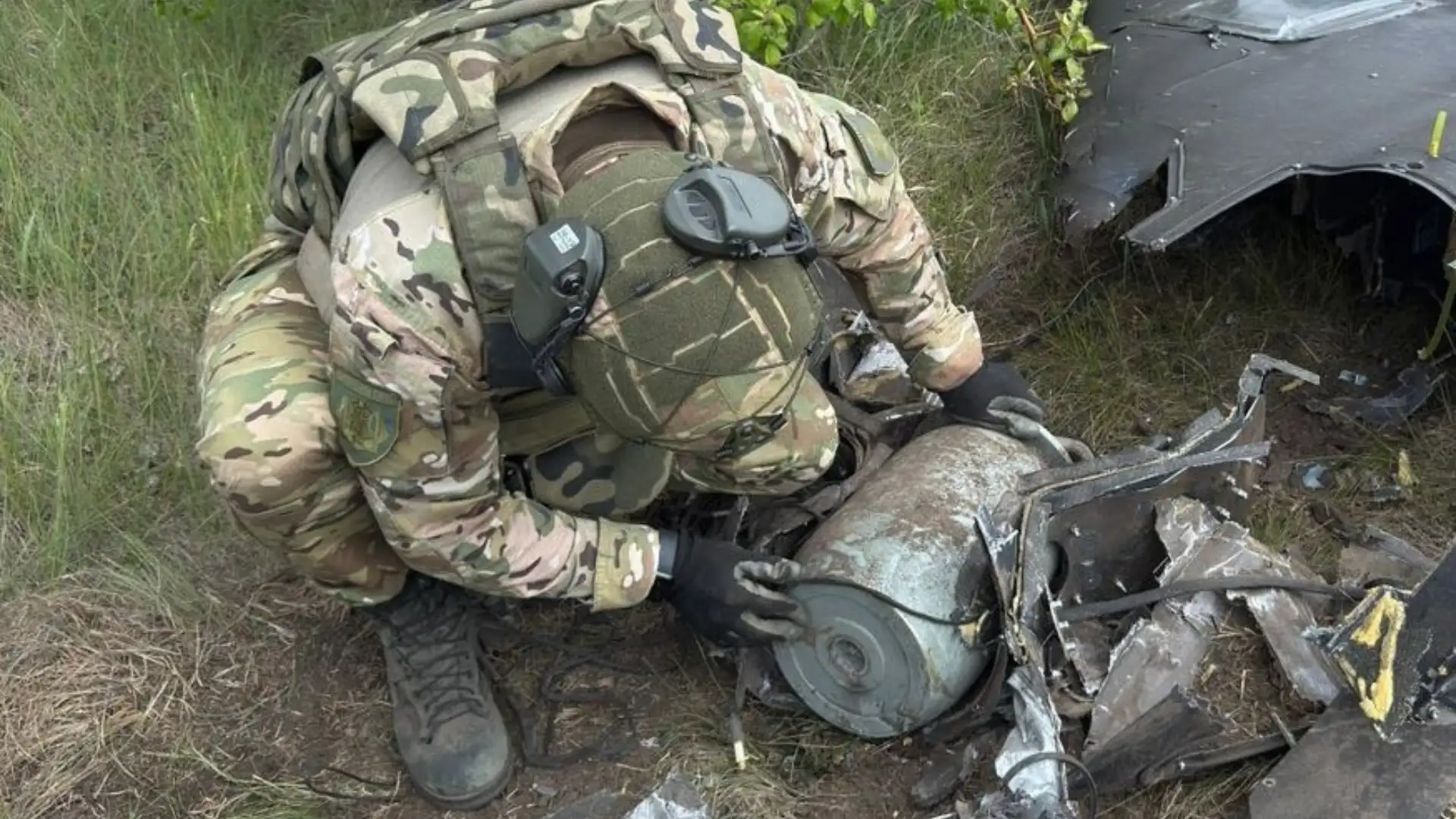 бойову частина дрона знешкодили на Кіроовградщині