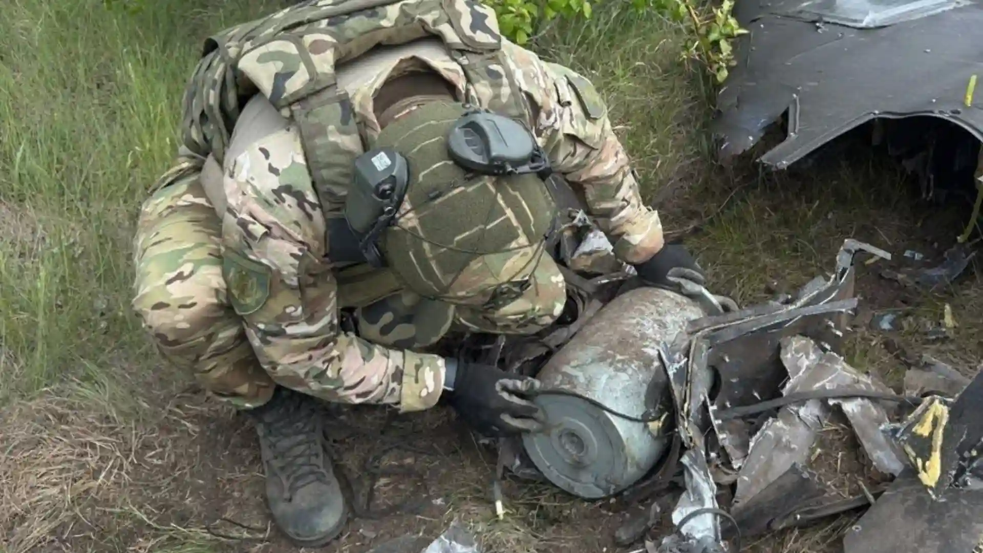 бойову частина дрона знешкодили на Кіроовградщині