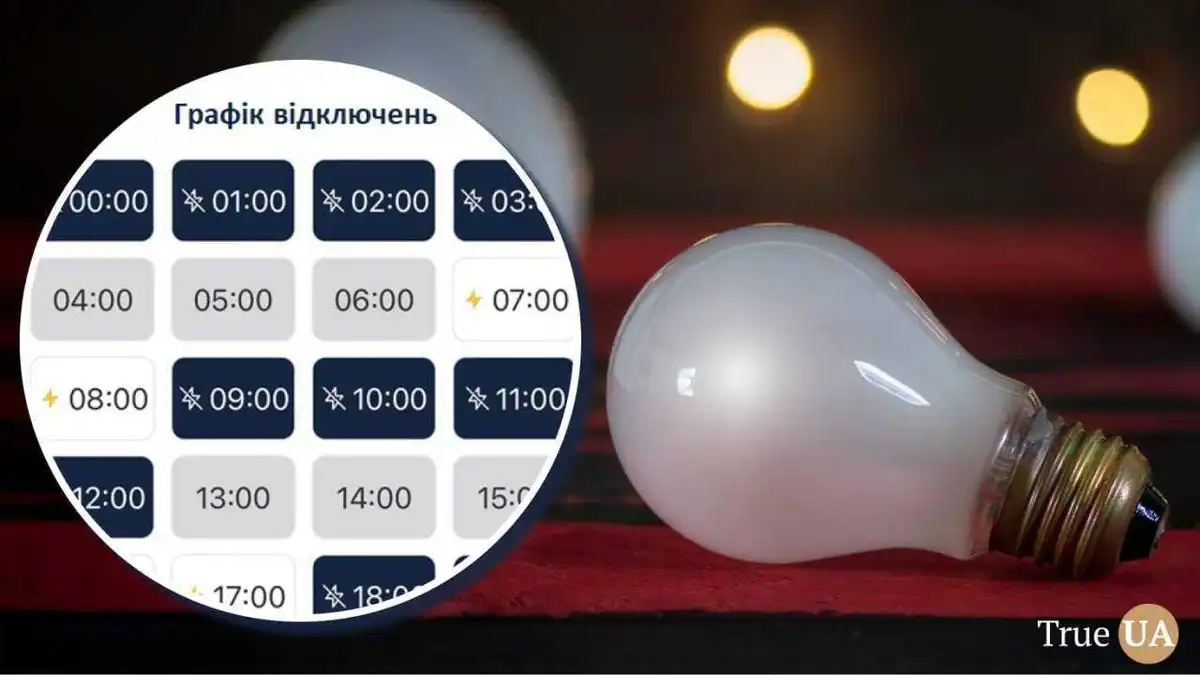 зміна графіків відключень