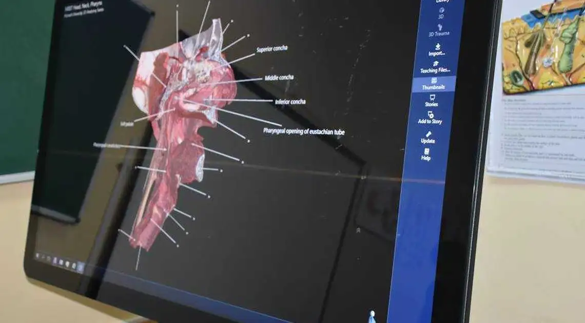 У медвиші Кропивницького презентували інтерактивний анатомічний стіл (ФОТО) фото 1