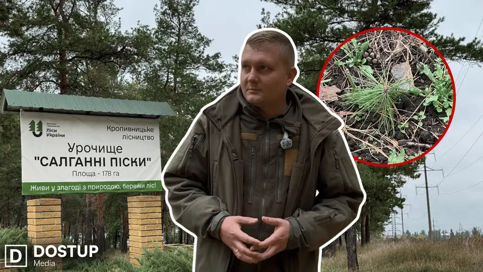 Урочище "Салганні піски" у Кропивницькому