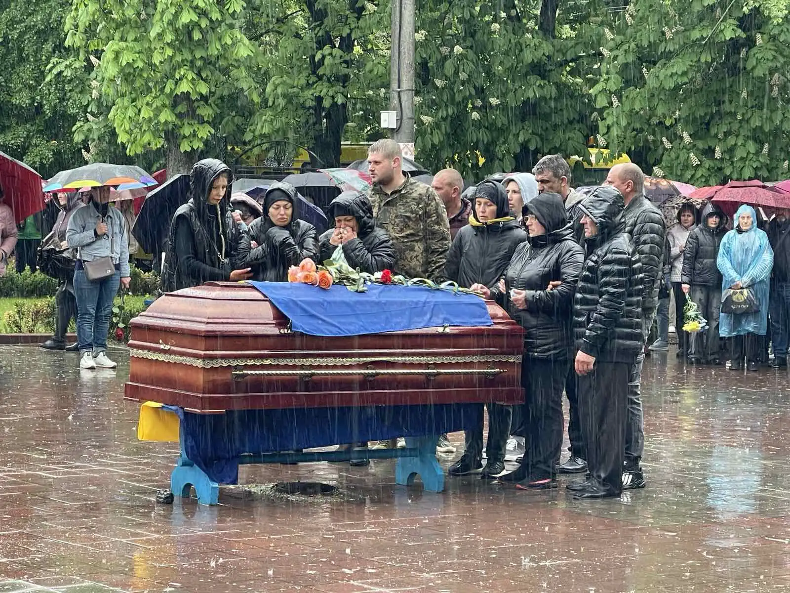 прощання з військовим