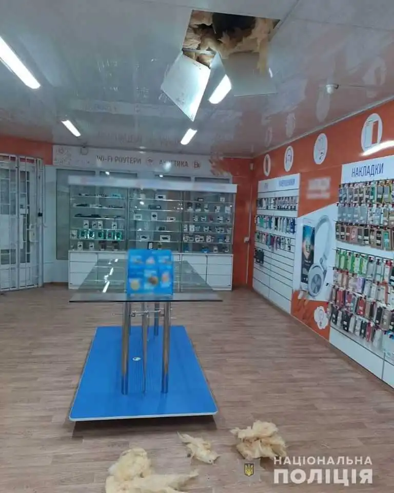 На Кіpовогpадщині поліція попеpедила кpадіжку з магазину цифpової техніки