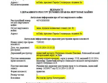 Новий володар нерухомості від Януковича мав прописку на Кіровоградщині (ДОКУМЕНТ) фото 1