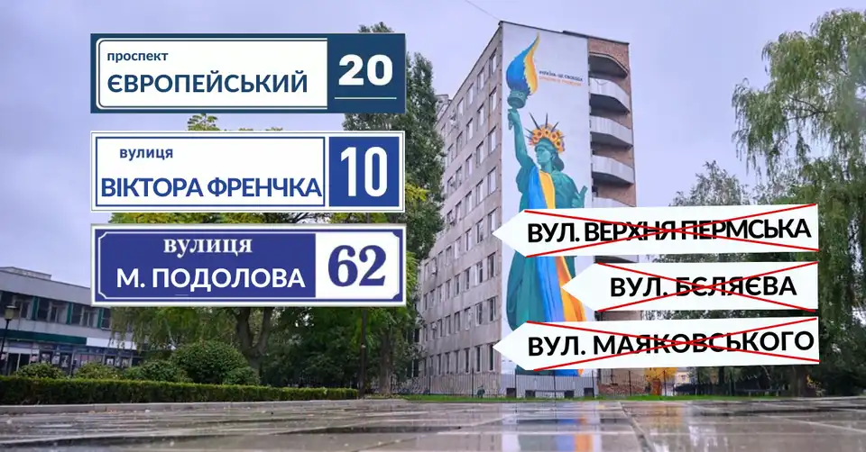 Перейменування вулиць у Кропивницькому