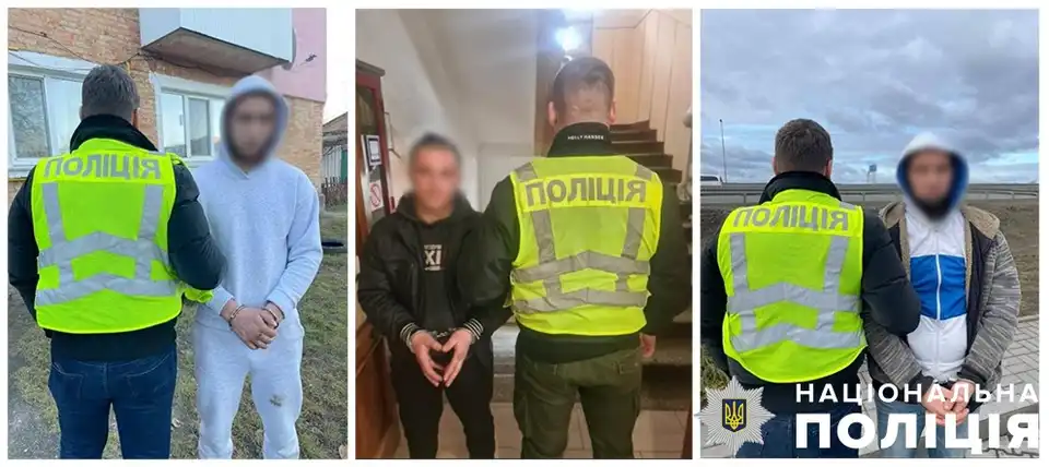 троє жителів Кіровоградщини нападали на перехожих у Сoлoм’янському районі Києва