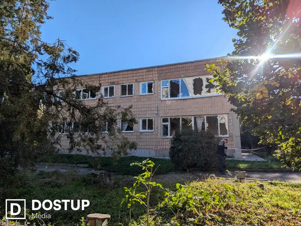 Вибиті вікна у дитсадку в Кропивницькому