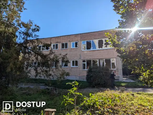 Вибиті вікна у дитсадку в Кропивницькому