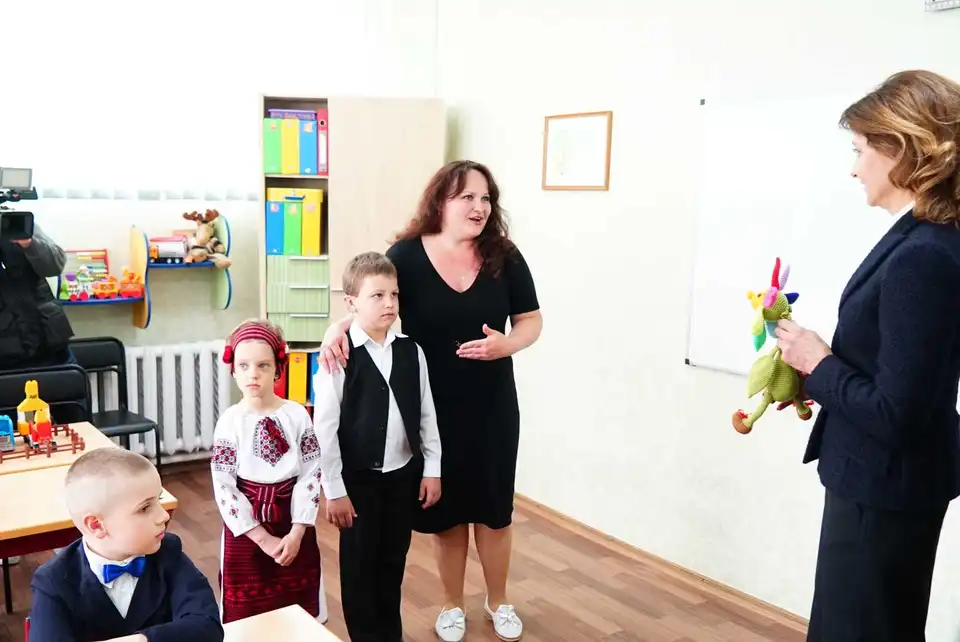Марина Порошенко у Кропивницькому відвідала інклюзивно-ресурсний центр (ФОТО) фото 8