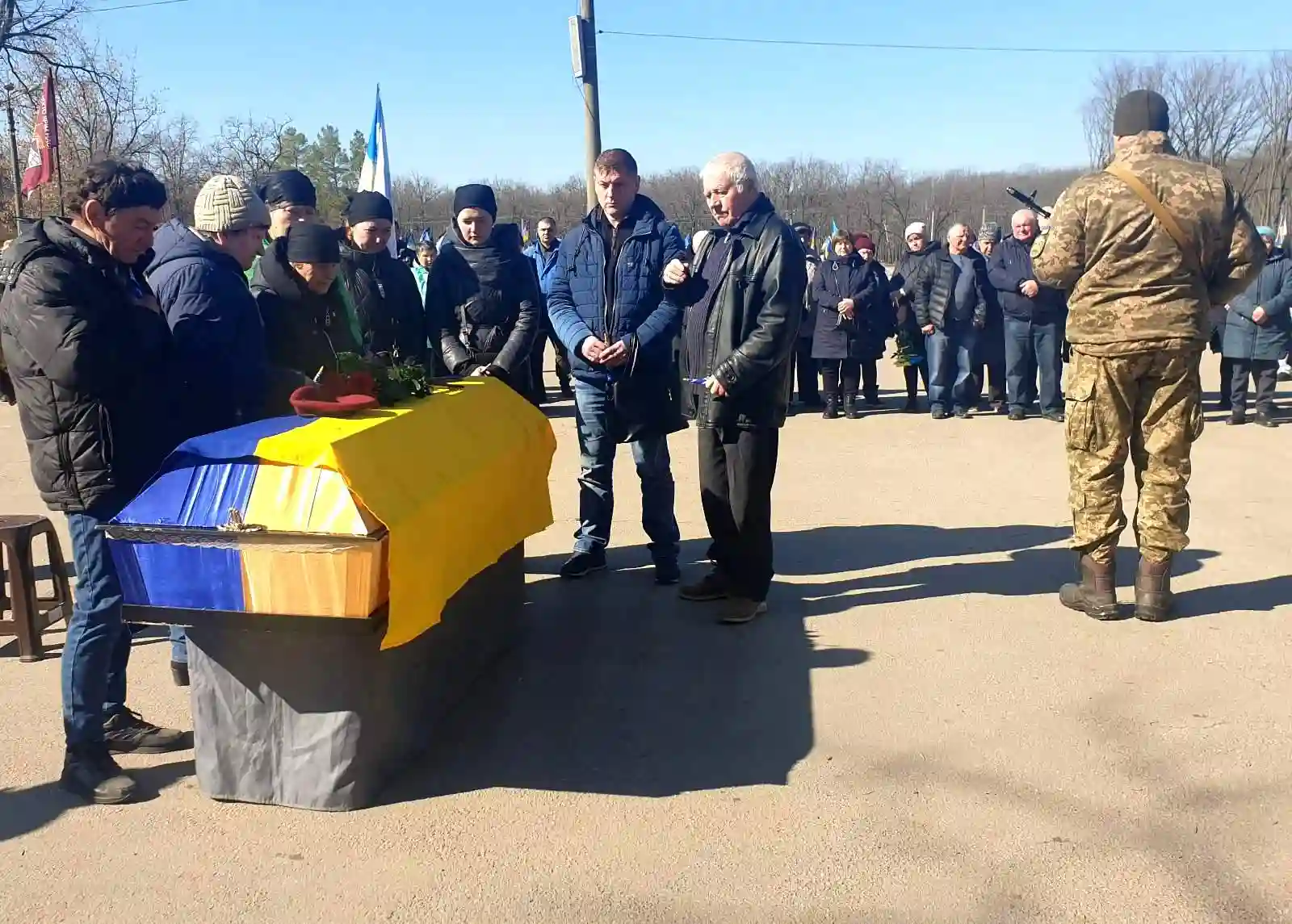 похорон військового у Кропивницькому