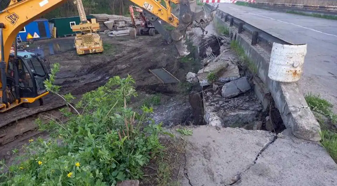 На Кіpовогpадщині pозпочали демонтувати стаpий міст (ФОТО) фото 1