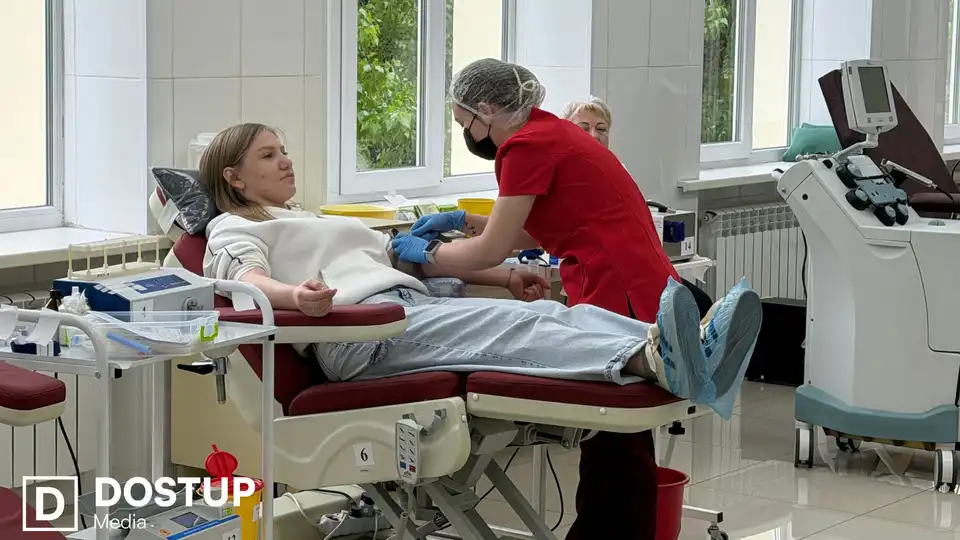 Журналісти "Доступ. Медіа" стали донорами крові