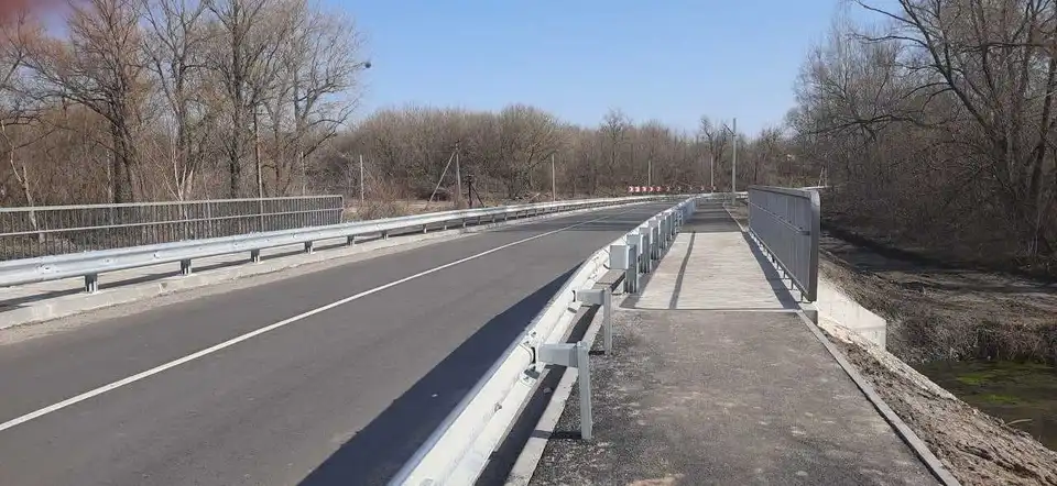 В селі на Кіровоградщині завершили капітальний ремонт мосту (ФОТО)