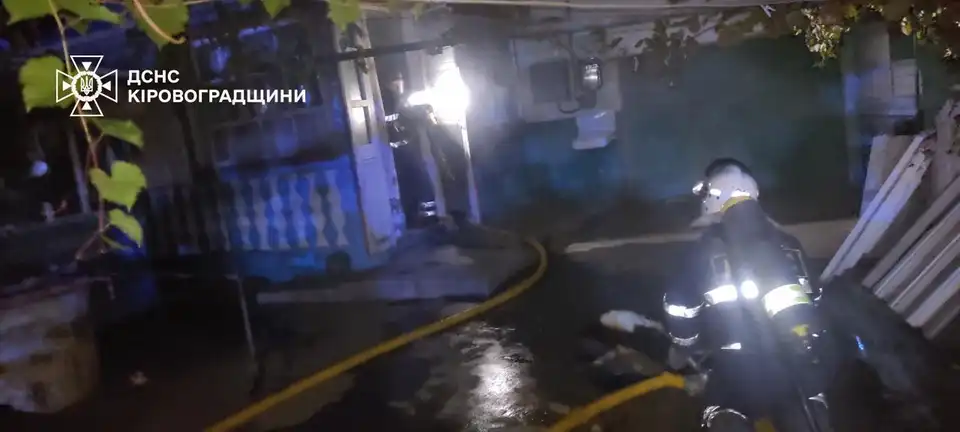 пенсіонер з Кіровоградщини загинув під час пожежі