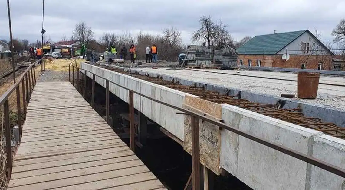 Рух транспорту на мосту в Великій Висці відновлять наприкінці квітня (ФОТО) фото 1