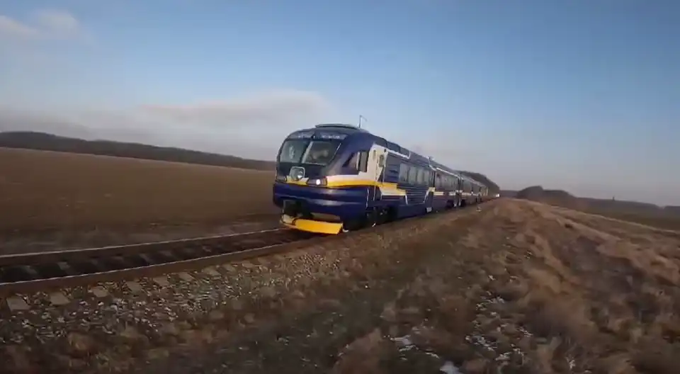 Новий поїзд Укрзалізниці