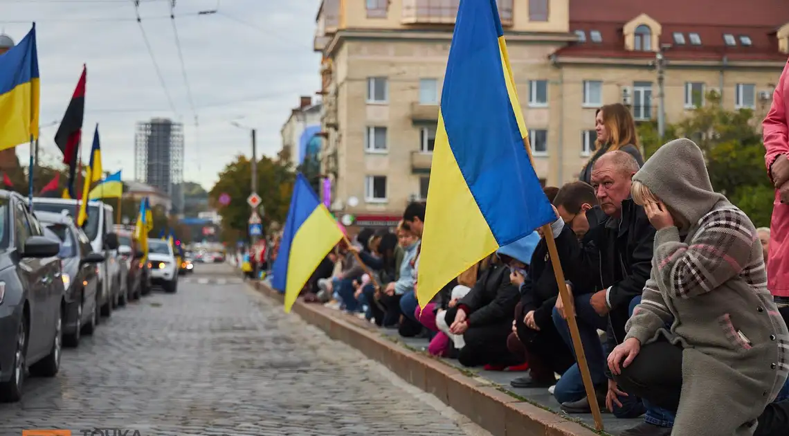 Прощання з військовим у Кропивницькому