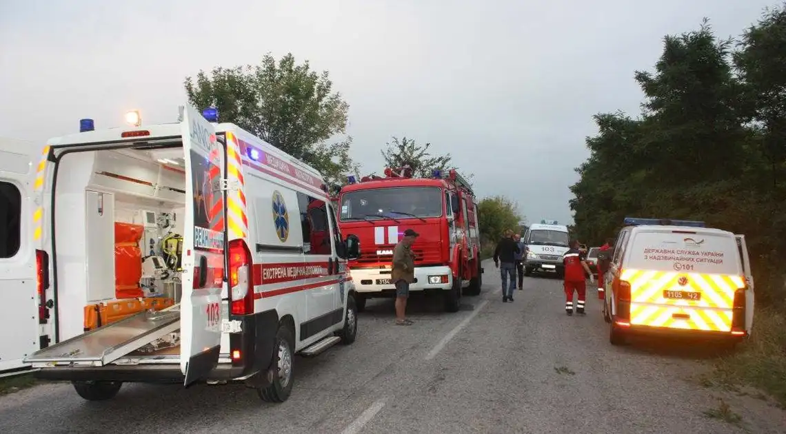 На Кіровоградщині легковик злетів у кювет та перекинувся, є постраждалі (ФОТО) фото 1