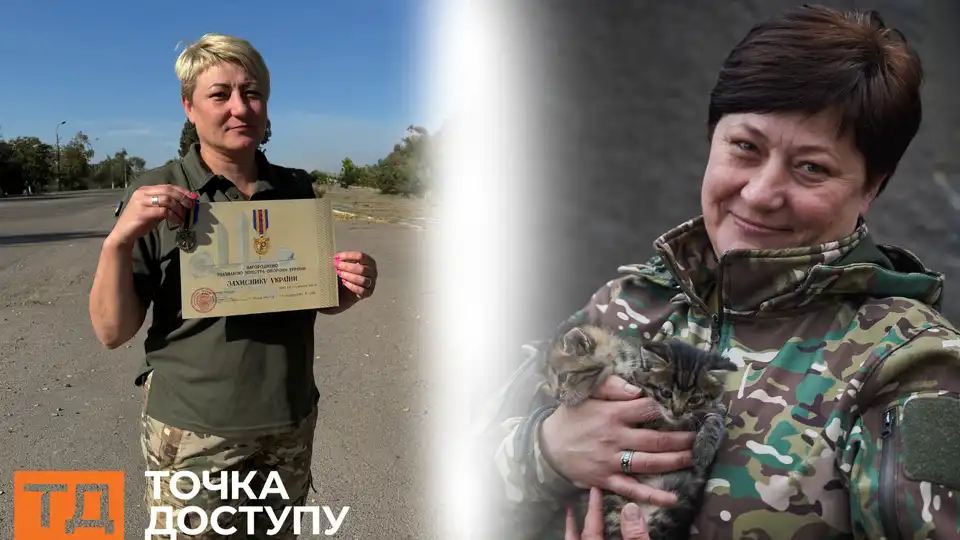Військова Танчик з 121 бригади тероборони
