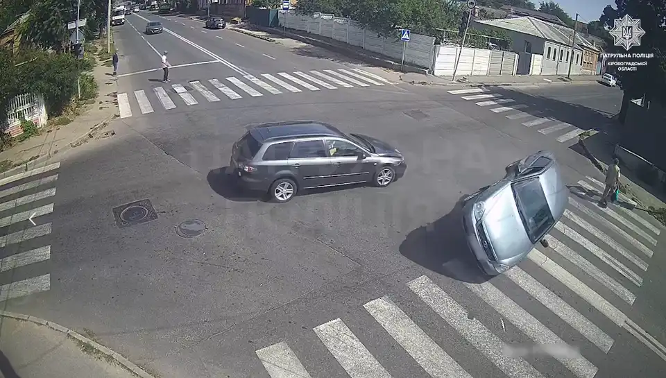 ДТП на Кропивницького та Преображенській