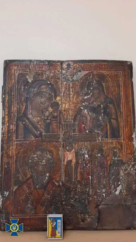 На Кіровоградщині затримали контрабандиста, який хотів переправити старовинну ікону до Росії